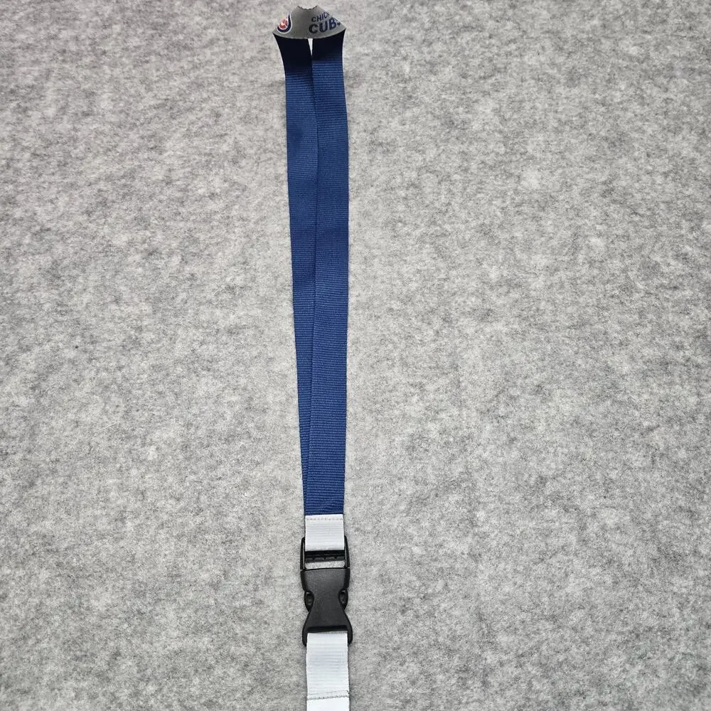 CHICAGO CUBS KEY CHAIN LANYARD W/ DETACHABLE BUCKLE 1